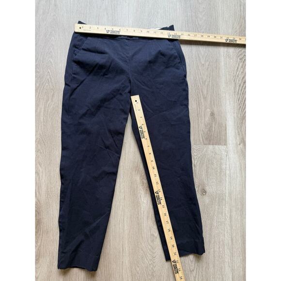 J.Crew Martie Dress Pants, Women's size 2, Navy Blue, Ankle, Cropped - Picture 4 of 6
